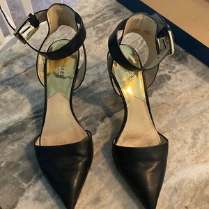 Michael Kors size 91/2, shows some wear-and-tear,